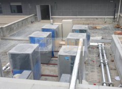 蒲江80吨学校空气能热水工程